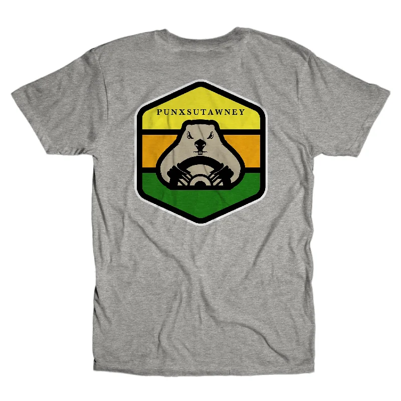 Punxsutawney Badge Unisex Tee Hip Men's Urban Hip Men's Urban