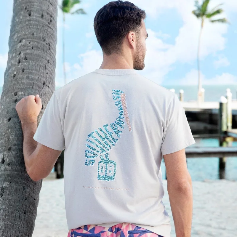 Wildlife Words Tee - Pelican Vacation Vacation