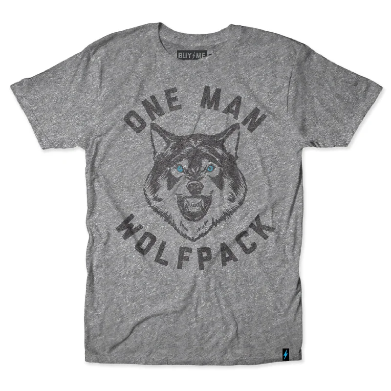 Wolf Pack Tee Trendy Men's Scandinavian Trendy Men's Scandinavian