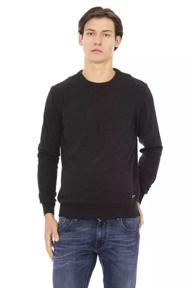 Baldinini Trend  Wool Men's Sweater Tough Men's Military Tough Men's Military