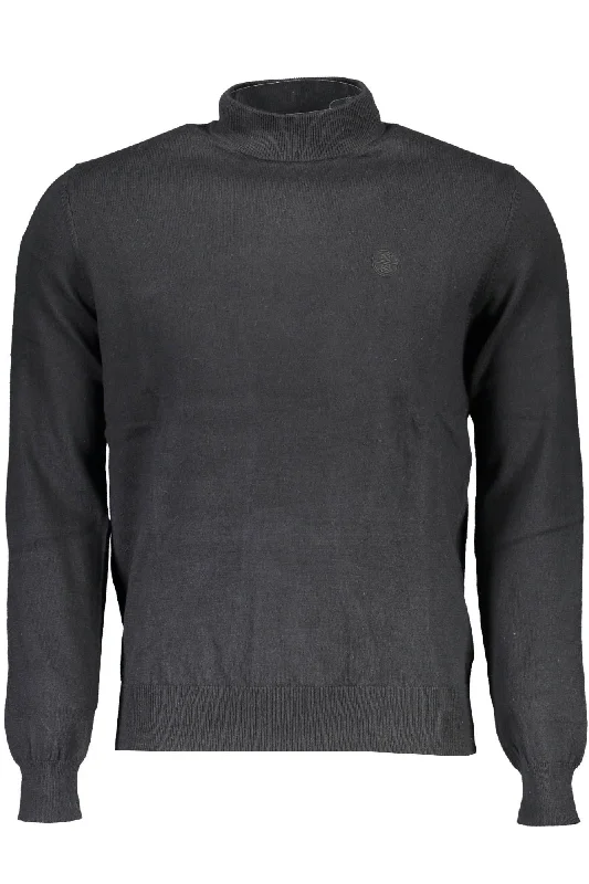 North Sails Eco-Chic Turtleneck Sweater with Elegant Men's Embroidery Luxurious Men's High Luxurious Men's High