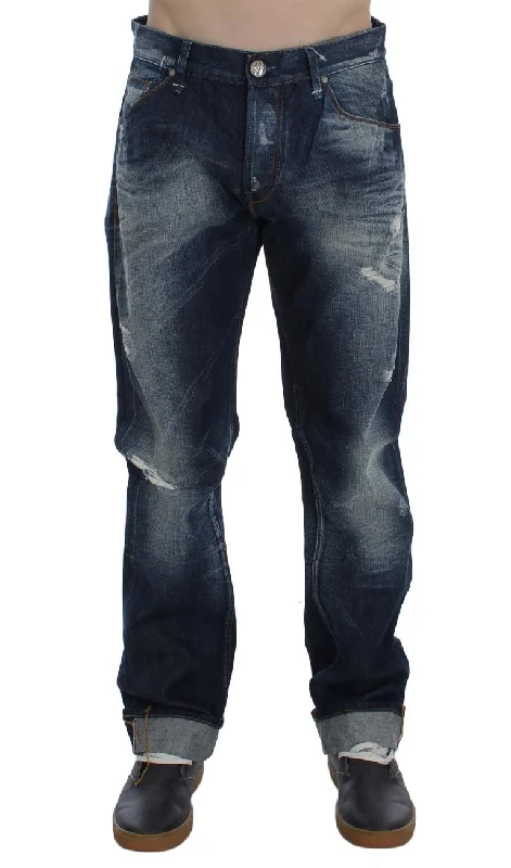 Acht Authentic Regular Fit  Wash Men's Jeans Artistic Men's Hand Artistic Men's Hand