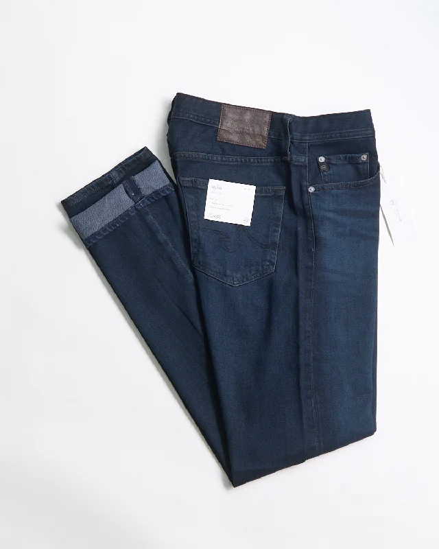 'Tellis' Basel Dark Indigo Rinsed Denim Jeans Hip Men's Urban Hip Men's Urban