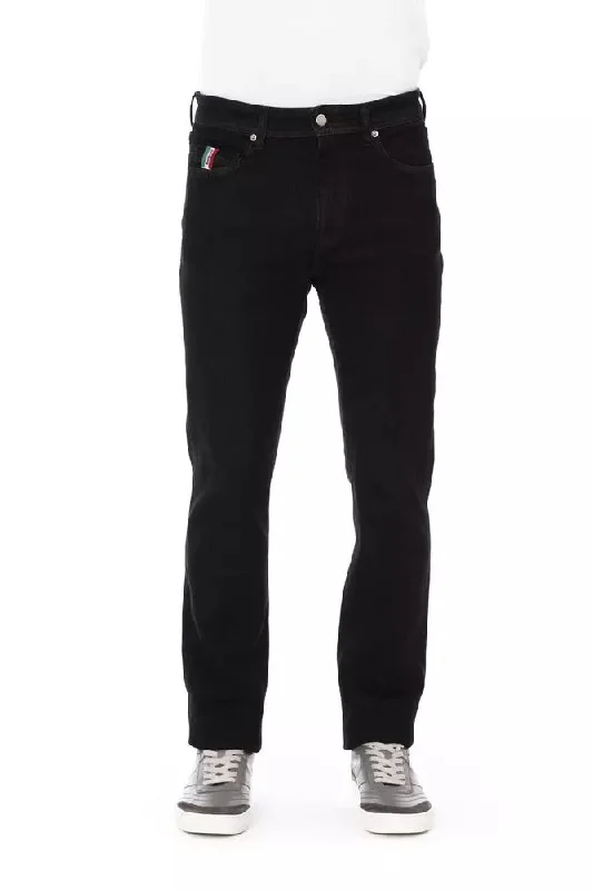 Baldinini Trend Elegant Tricolor Detail Men's Men's Jeans Adventure Adventure