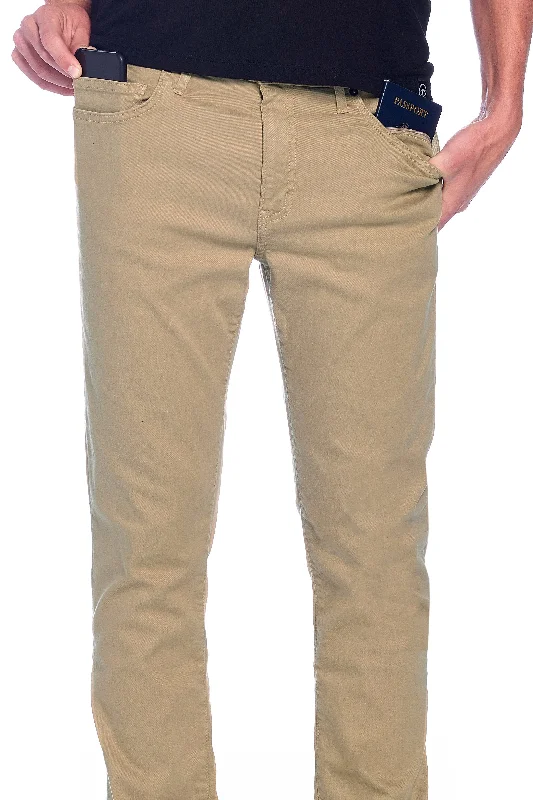 Best Travel Jeans | Khaki Youthful Men's Pop Youthful Men's Pop