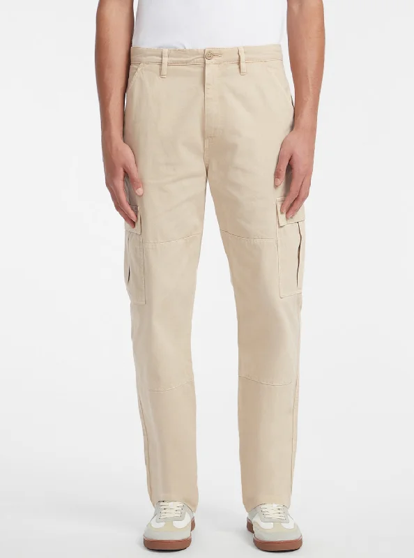 Guess Jeans Beige Cargo Chino Pants Sophisticated Men's French Sophisticated Men's French