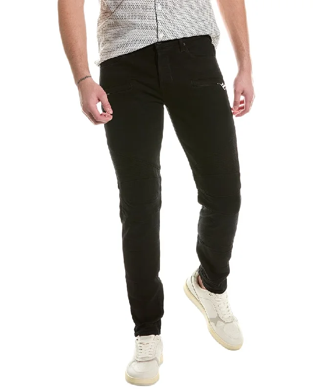 HUDSON Jeans The Blinder V.2 Cage Skinny Biker Jean Monochromatic Office Style Monochromatic Office Style