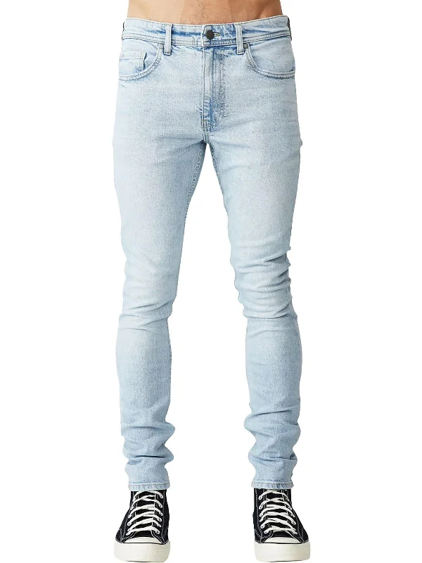 Mens Denim Skinny Jeans Hip Men's Urban Hip Men's Urban