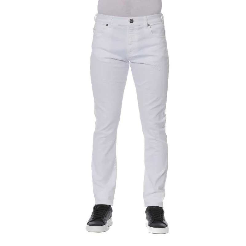 Trussardi Jeans Elegant  Cotton Blend Men's Jeans Elegant Men's Formal  Elegant Men's Formal 